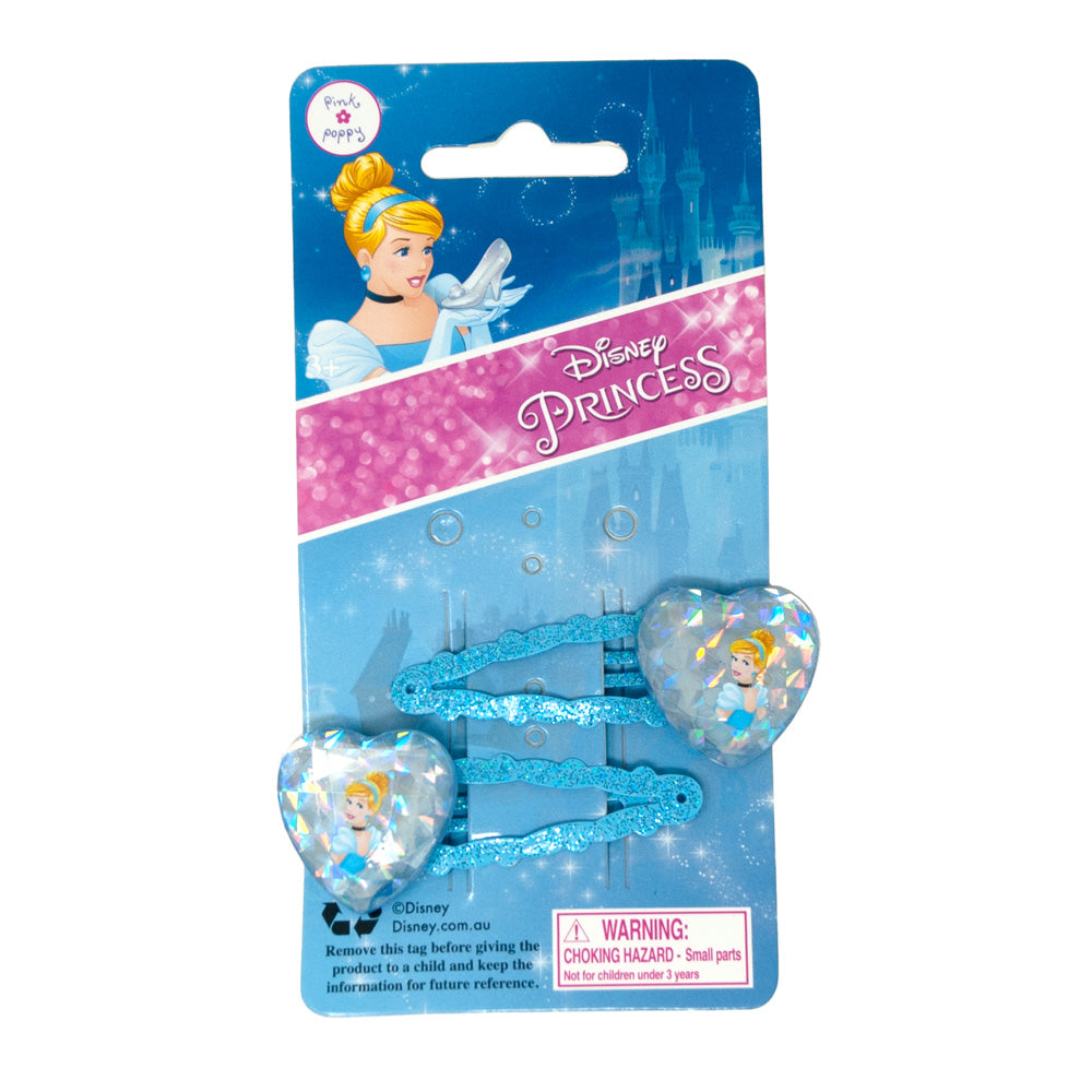 Disney Cinderella Heart Gem Snapclips