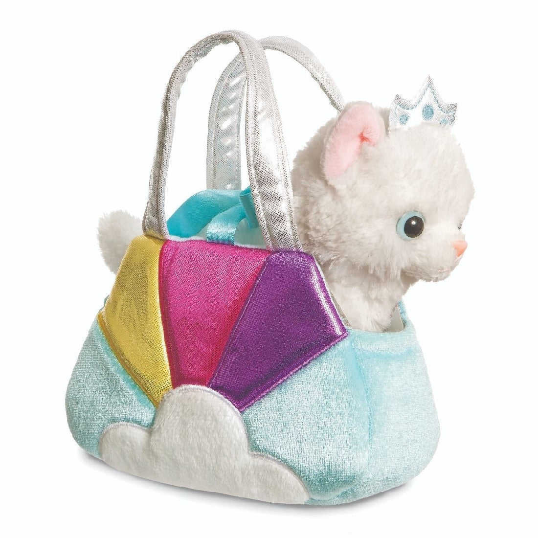 Fancy Pals - Cat In Blue Multi Bag