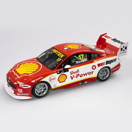 Ac 1/18 Shell V-power Racing Team #17 Ford Mustang Gt Supercar - 2019 Championship Season