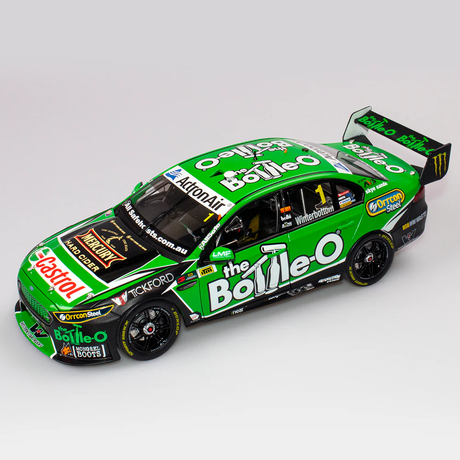 AUTHENTIC 1/18 THE BOTTLE-O RACING TEAM FORD FGX FALCON 2016 ITM AUCKLAND SUPERSPRINT WINNER MARK WINTERBOTTOM