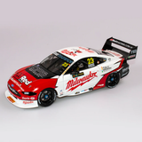 Authentic 1:18 Milwaukee Racing #23 Ford Mustang Gt Supercar - 2019 Sandown 500 Retro Round