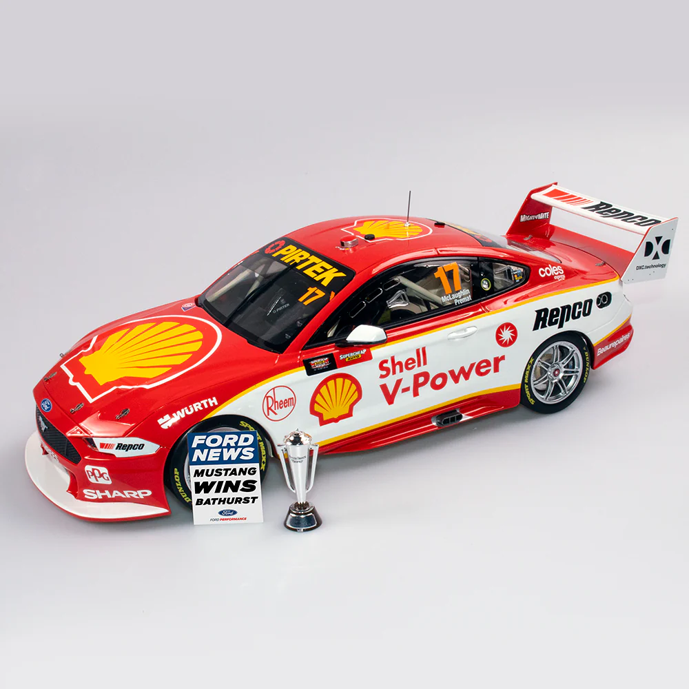 1:12 Shell V-Power Racing Team #17 Ford Mustang GT Supercar 2019 Bathurst Winner