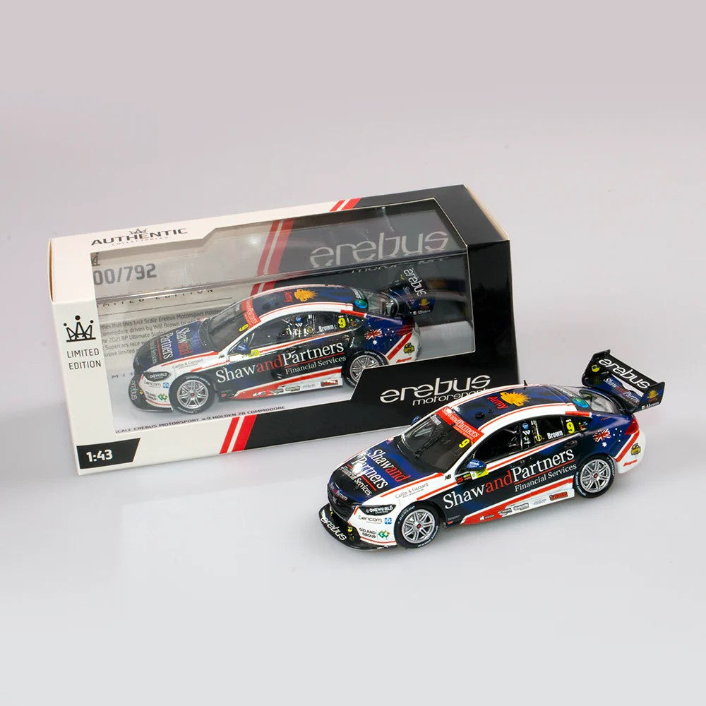 1:43 EREBUS MOTORSPORT #9 HOLDEN ZB COMMODORE