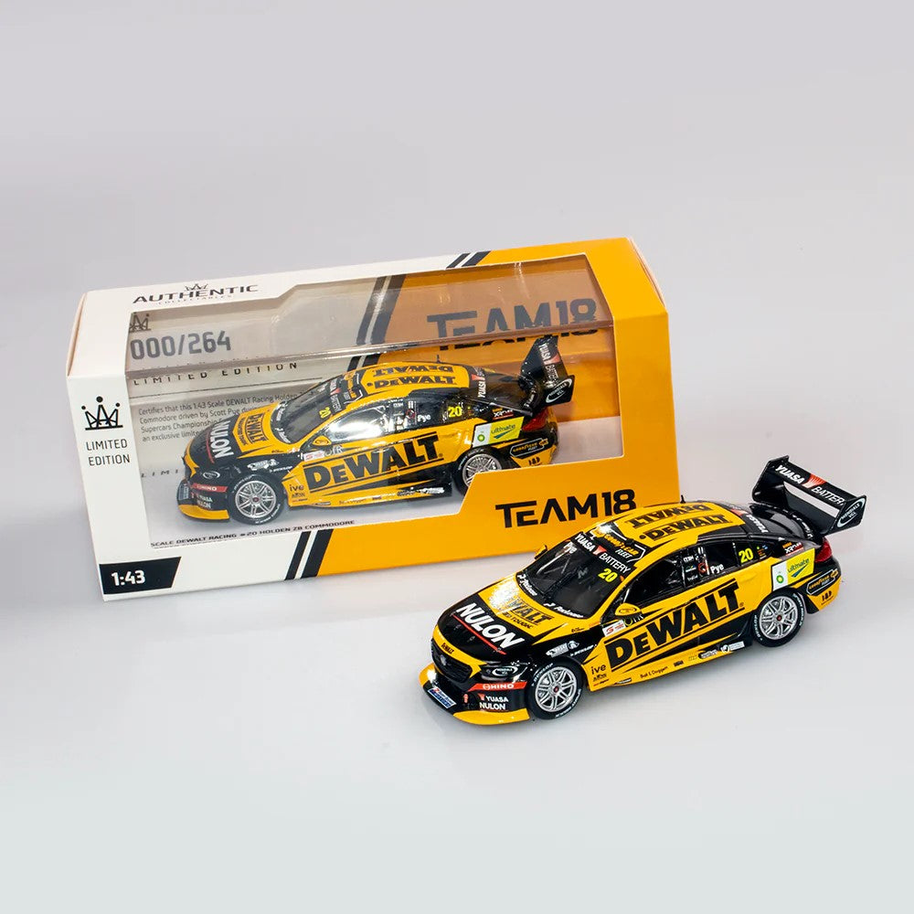 1/43 DEWALT RACING #20 HOLDEN ZB COMMODORE - 2021 REPCO SUPERCARS CHAMPIONSHIP SEASON