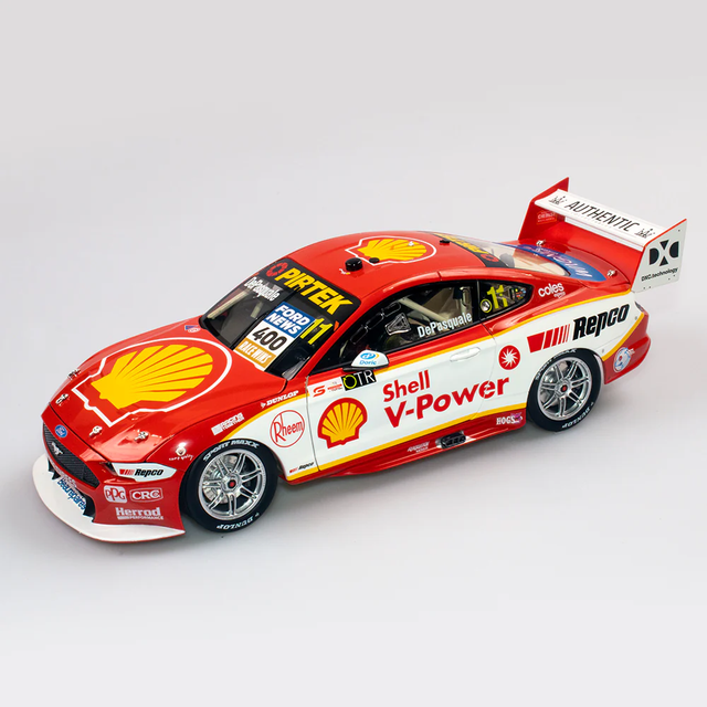 Authentic 1/18 Shell V-power#11 Ford Mustang Gt '21 Otr Supersprint At The Bend Race 10 Winner