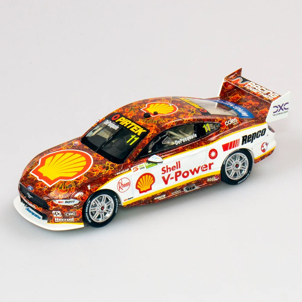 Authentic 1/43 Shell V-power Racing Team #11 Ford Mustang Gt - 2021 Merlin Darwin
