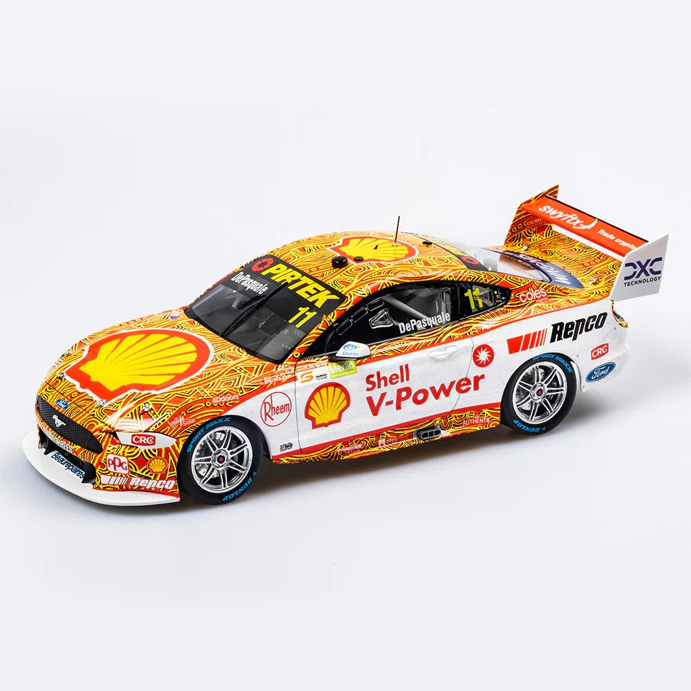 AUTHENTIC 1:18 SHELL V-POWER RACING TEAM #11 FORD MUSTANG GT 2022 DARWIN TRIPLE CROWN INDIGENOUS ROUND