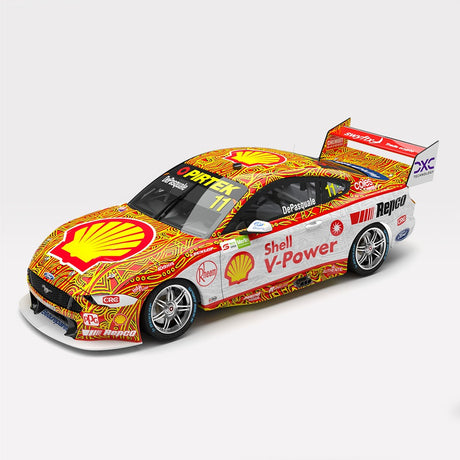 Authentic 1:18 Shell V-power Racing Team #11 Ford Mustang Gt 2022 Darwin Triple Crown Indigenous Round