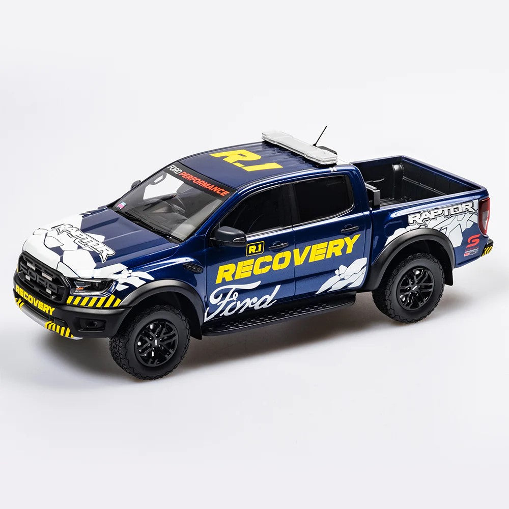 AUTHENTIC 1/18 FORD RANGER RAPTOR- SUPERCARS RECOVERY VECHILE