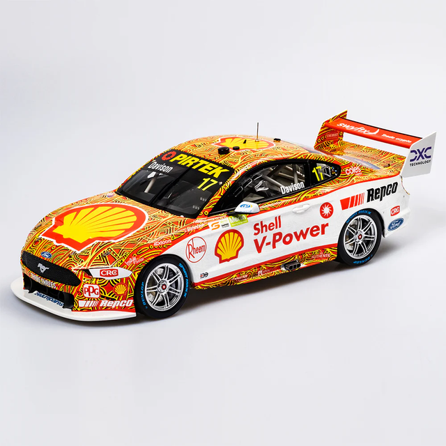 AUTHENTIC 1:12 SHELL V-POWER RACING TEAM #17 FORD MUSTANG GT 2022 DARWIN TRIPLE CROWN INDIGENOUS ROUND