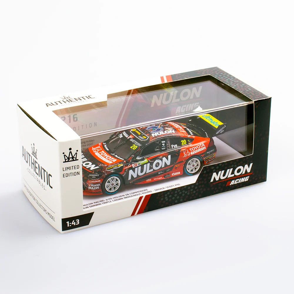 Authentic 1/43 Nulon Racing #20 Holden Zb