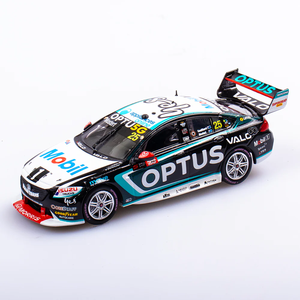 Authentic 1/43 Mobil 1 Optus racing #25 repco 2022