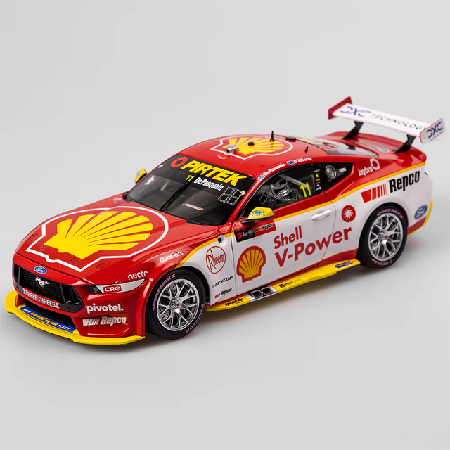 AUTHENTIC 1:18SHELL V-POWER RACING TEAM #11 FORD MUSTANG GT - 2023 BATHURST 1000 3RD PLACE