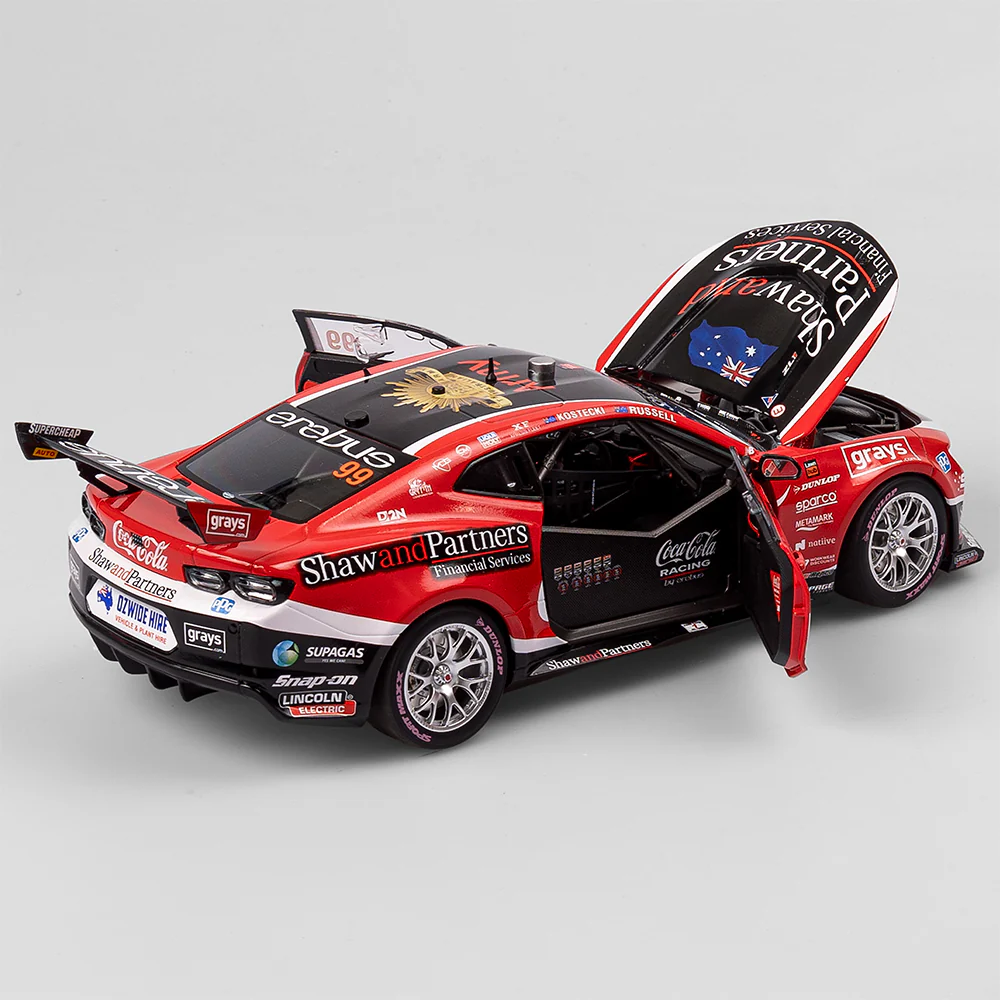 AUTHENTIC 1/18 COCA-COLA RACING BY EREBUS #99 CHEVROLET CAMARO ZL1 - 2023 BATHURST 1000 POLE POSITION