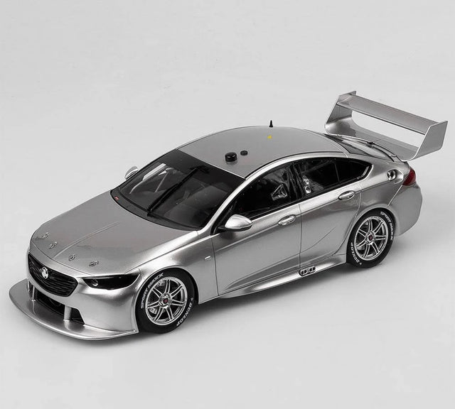 Authentic 1:18 Plain Body holden ZB Commodore Supercar - Metallic Silver