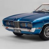 Authentic 1/18 Ford P4 Landau - Cosmic Blue 