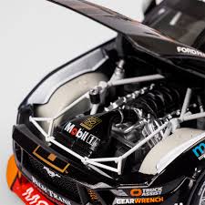 Authentic 1/18 Mobil 1 Truck Assist Racing #2 Ford Mustang GT - 2024 Sydney SuperNight 