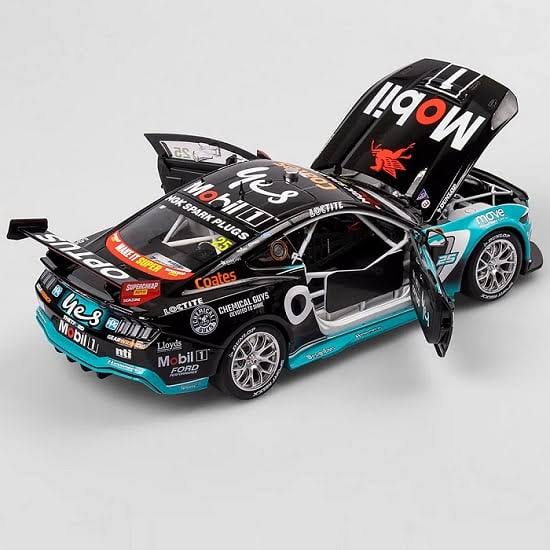 Authntic 1:18 Mobil 1 Optus Racing #25 Ford Mustang Gt - 2025 Itm Taupo Super 440 Race 9 Winner