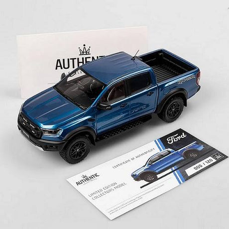 Authentic Collectables 1:18 Ford Ranger Raptor - Performance Blue