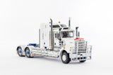 Drake Kenworth C509 Sleeper - White/ Blue Chassis