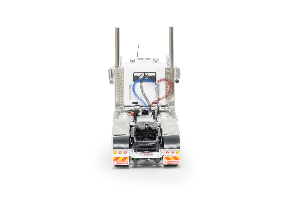 Drake Kenworth C509 Day Cab Tri Drive White/Black