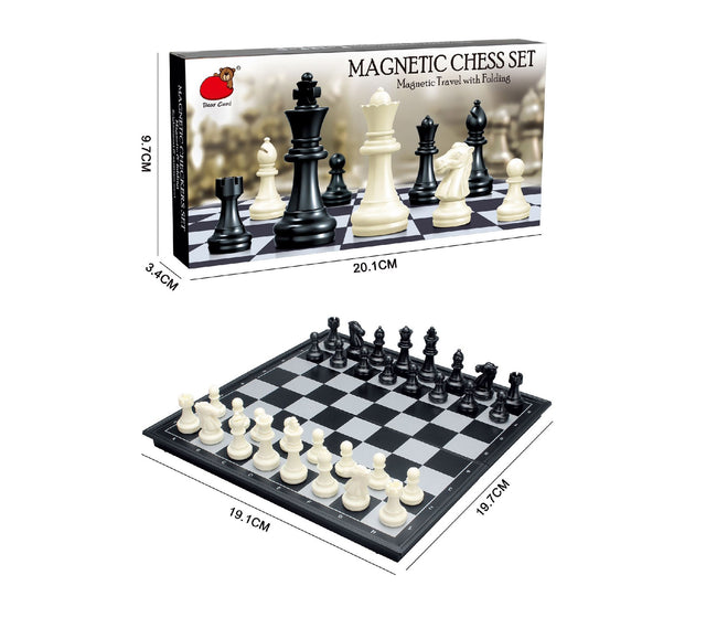 Magnetic Folding Travel Chess Set