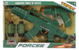 Military Machine Gun - Pisol And Binoculars With Light And Sound