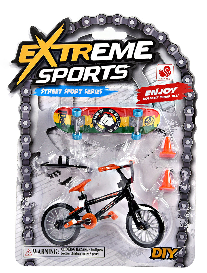 Extreme Sports Skate Board And Bmx Bike
