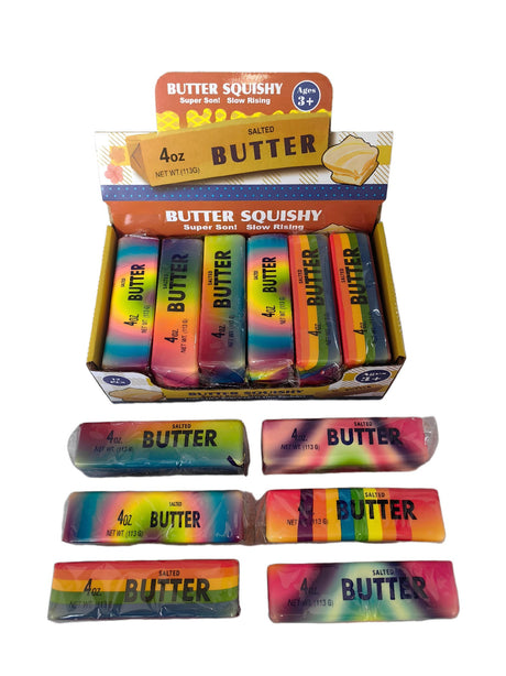 Squishy Tie-Dye Butter 4Oz. Asstorted