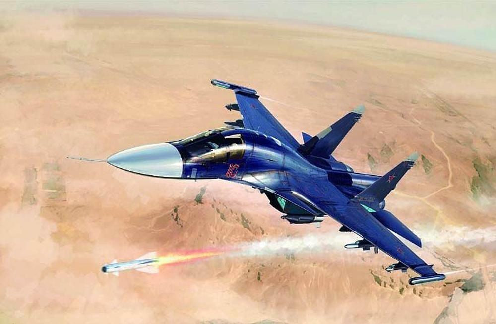 Trumpeter 1/35 Russian Su-34 Fullback Fighter-bomber