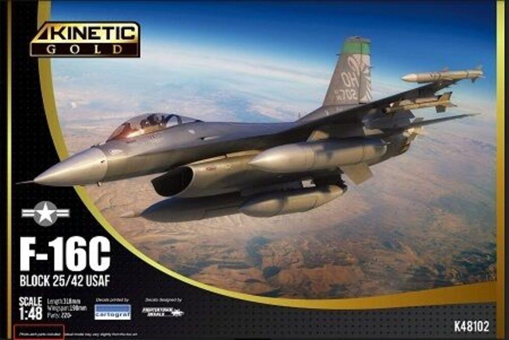 Kinetic Gold 1/48 F-16c Block 25/42 Usaf