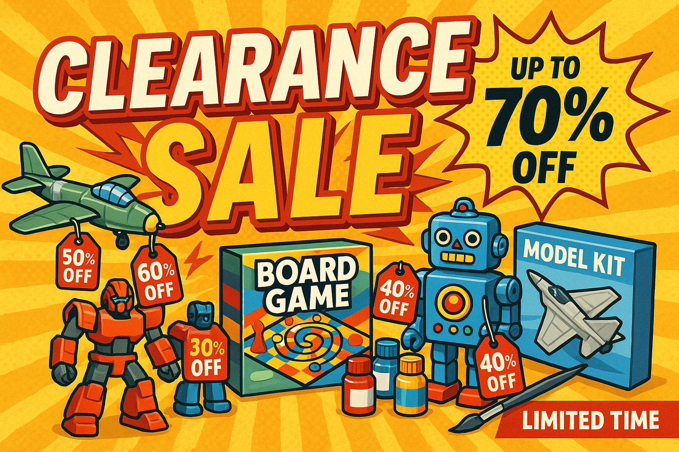 clearance sale