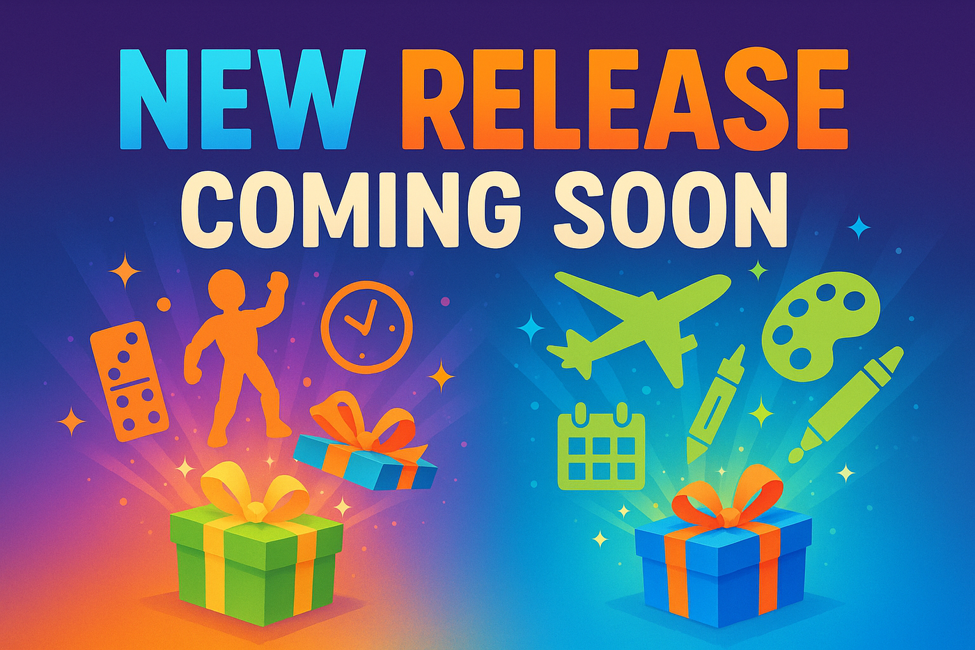 New Release products coming soon