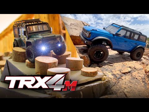 Traxxas Blue 97074 Ford Bronco 4x4 Crawler Rc New 1:18 Rtr