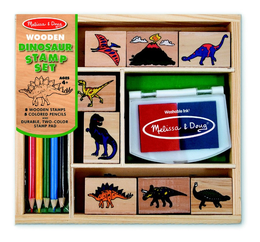 Melissa & Doug Dinosaur Stamp Set