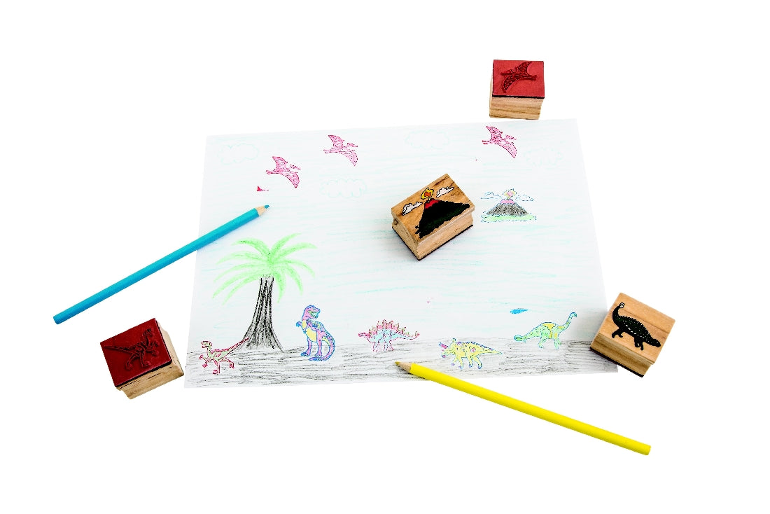 Melissa & Doug Dinosaur Stamp Set