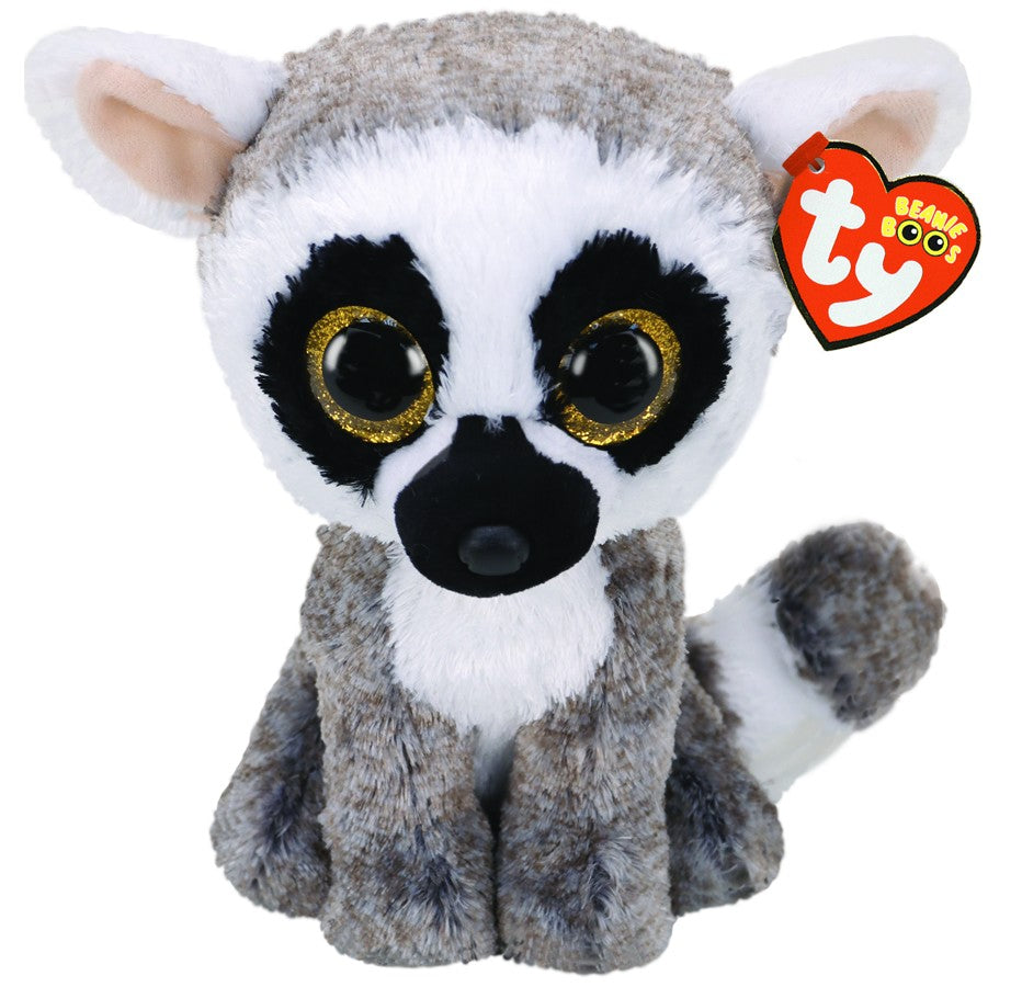 Ty Beanie Boos Medium - Linus Lemur