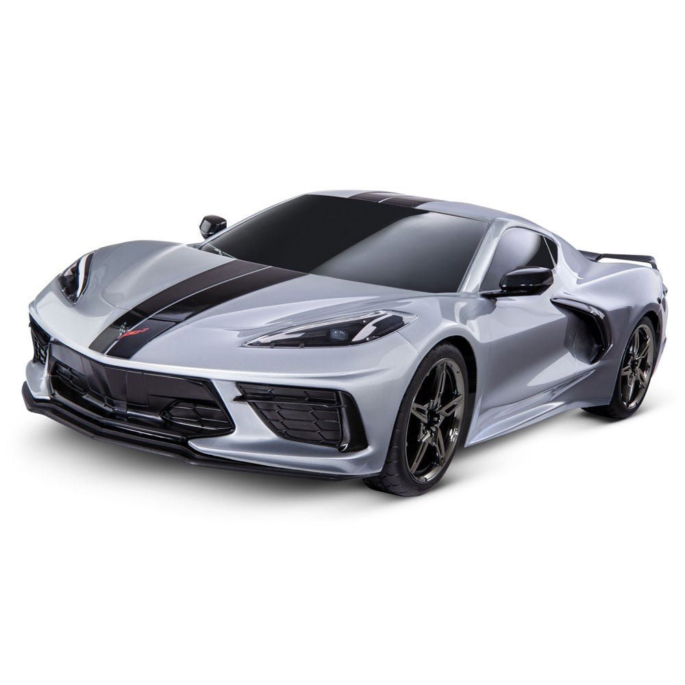 TRAXXAS 4-TEC 3.0 CHASSIS CORVETTE STINGRAY - SILVER