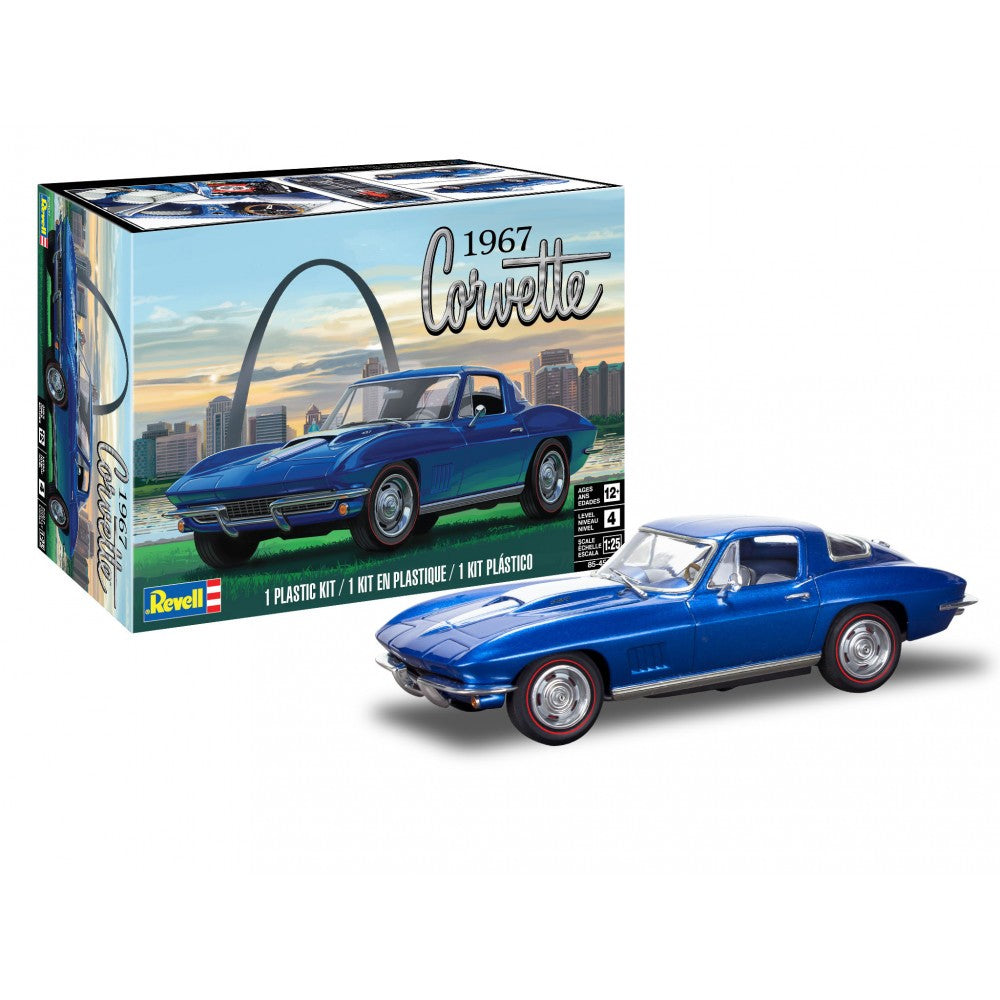 Revell 1/25 1967 Corvette Stingray Sport Coupe