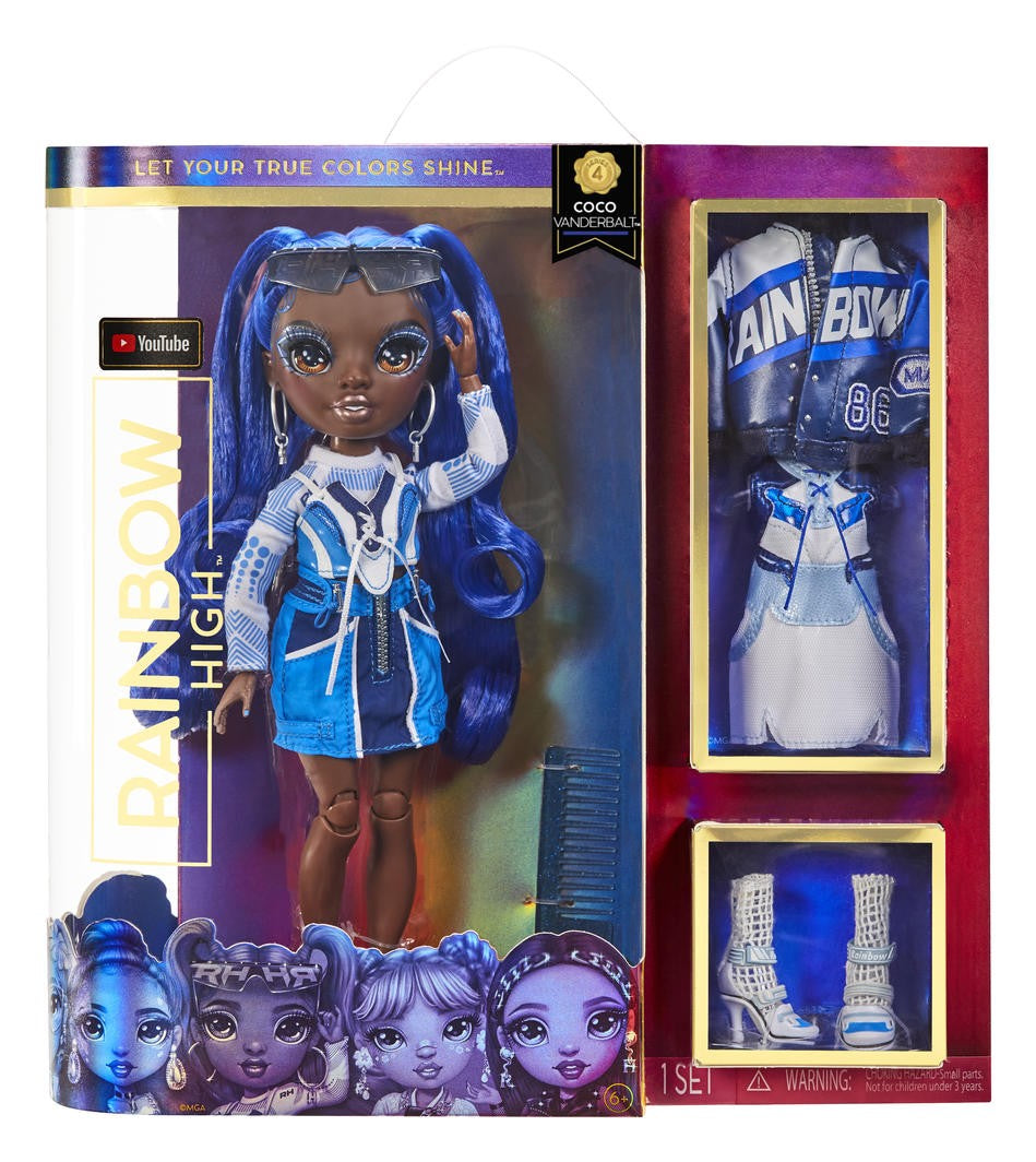 Rainbow High Fashion Doll Asst 2 S4 - Coco Vanderbalt