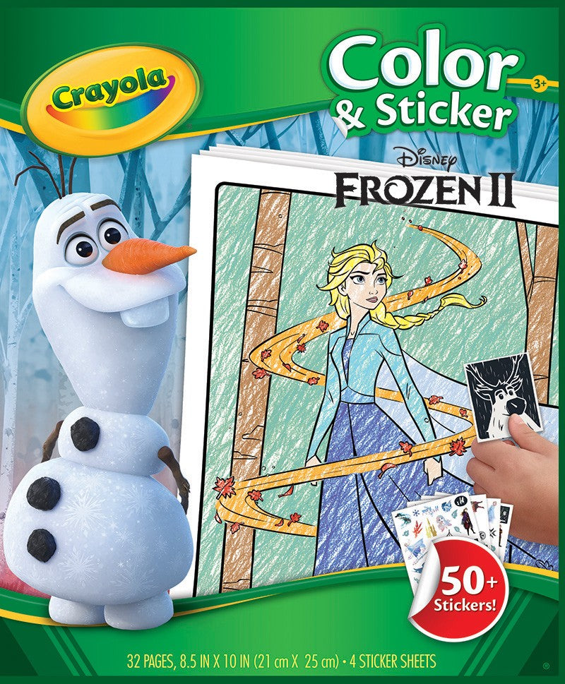 Crayola Color & Sticker - Frozen Ii