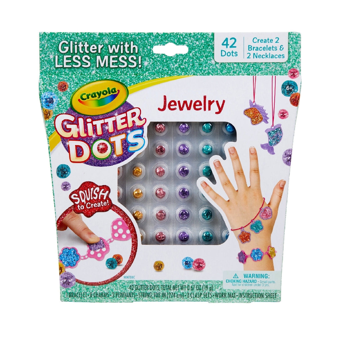 CRAYOLA GLITTER DOTS - JEWELRY