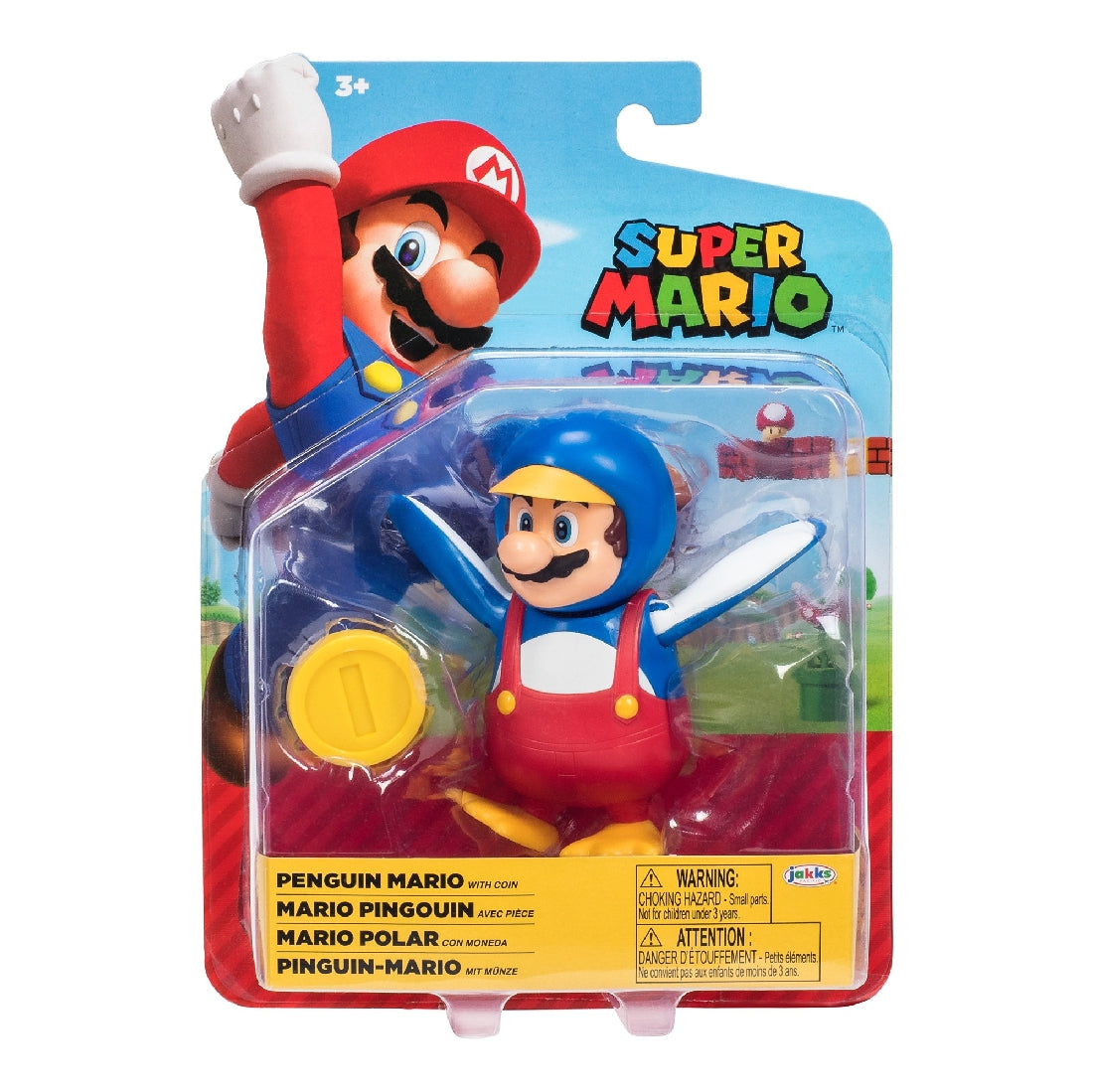 Nintendo Super Mario 4" Figures - Penguin Mario