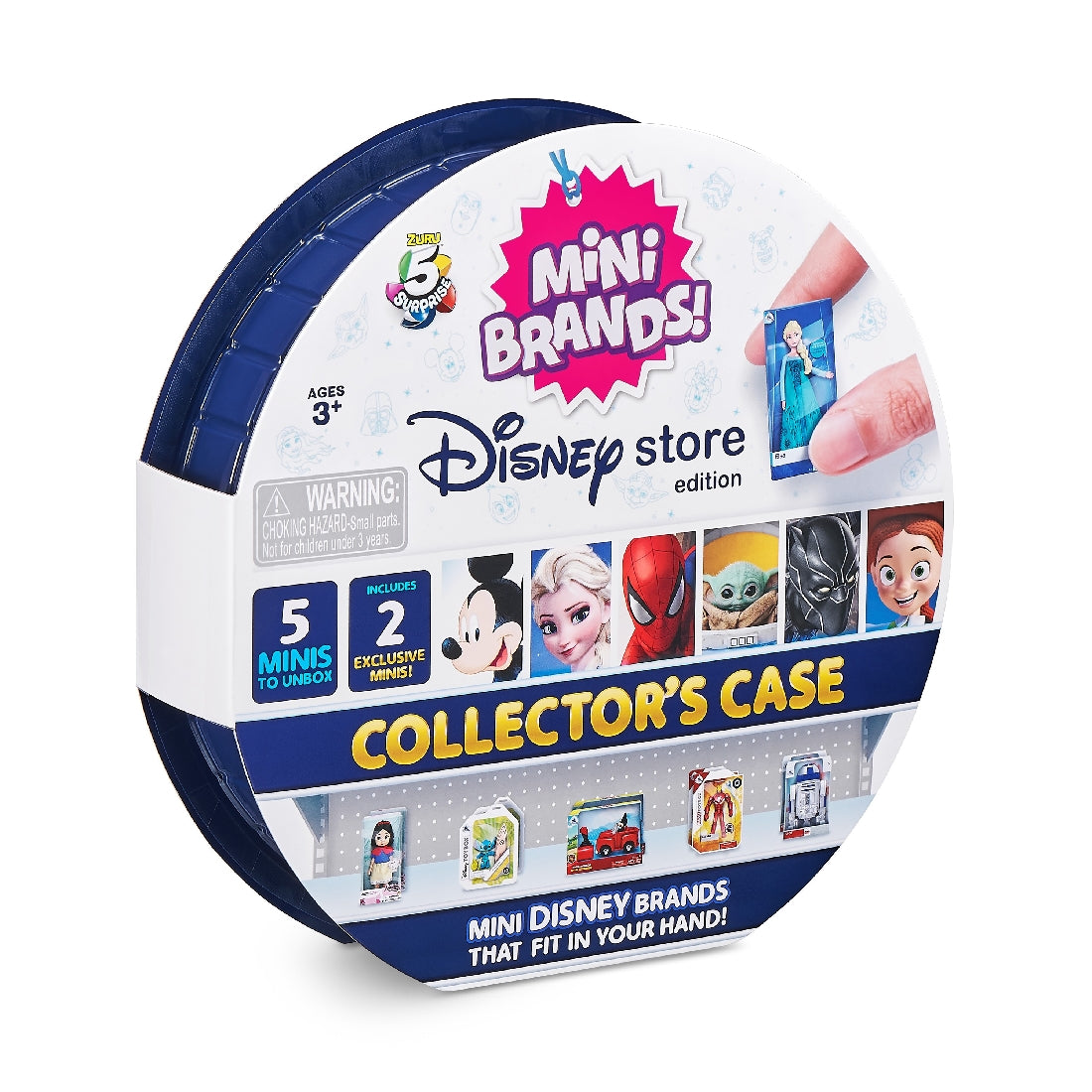 5 Surprise Disney Store Mini Brands Collector's Case