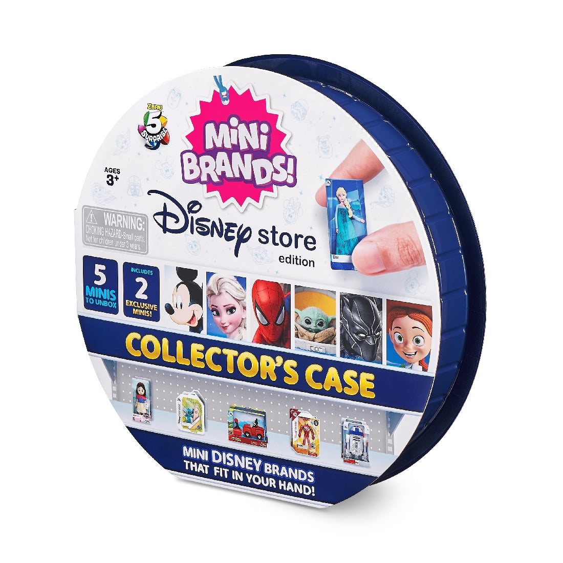 5 SURPRISE DISNEY STORE MINI BRANDS COLLECTOR'S CASE