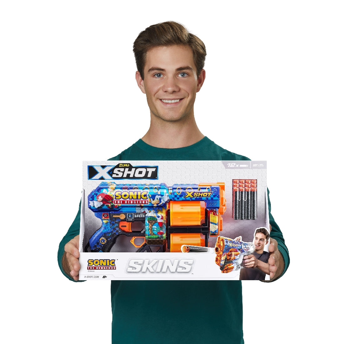 Zuru Xshot Skins - Sonic The Hedgehog