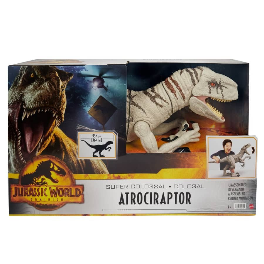 JURASSIC WORLD SUPER COLOSSAL ATROCIRAPTOR