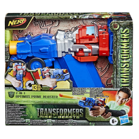 TRANSFORMERS RISE OF THE BEASTS 2-IN-1 OPTIMUS PRIME BLASTER