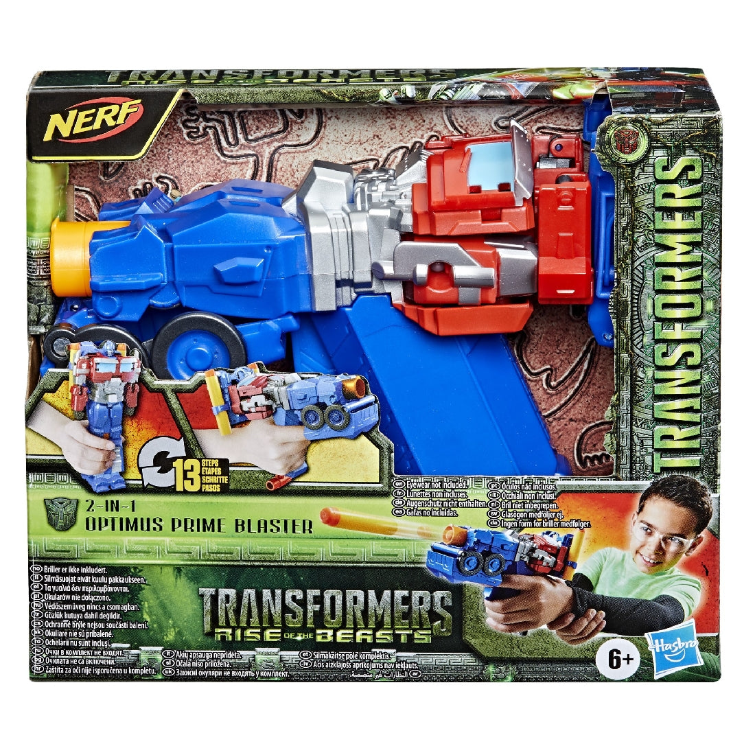 Transformers Rise Of The Beasts 2-in-1 Optimus Prime Blaster