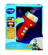 VTECH SPIN & LEARN COLOURS TORCH